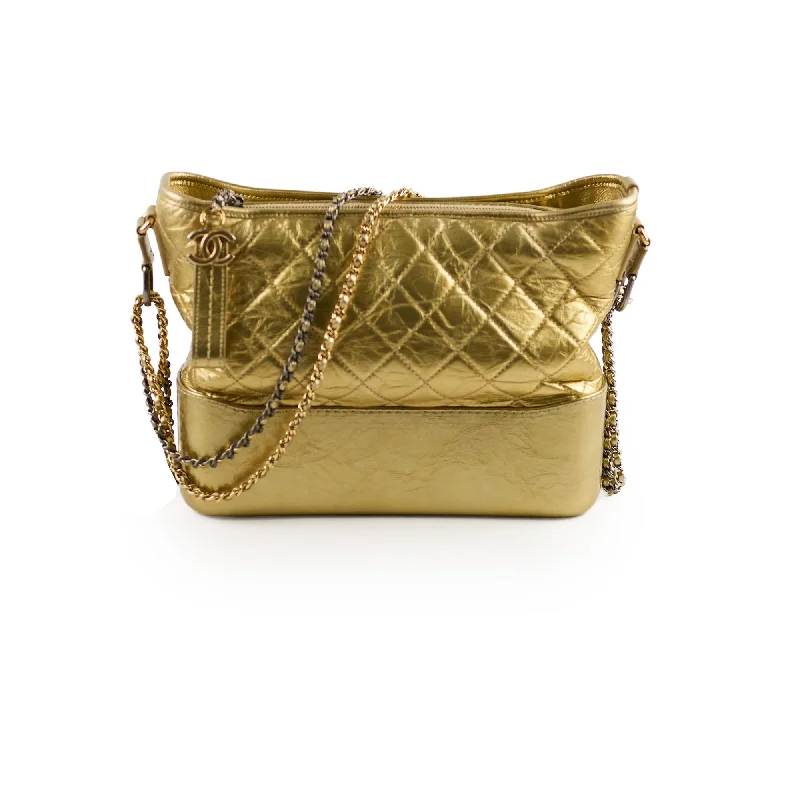 Chanel Medium Gabrielle Bag Gold