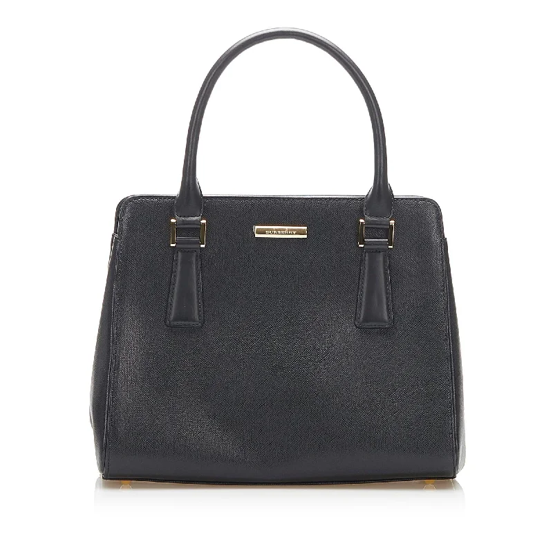 Burberry Leather Handbag (SHG-17946)