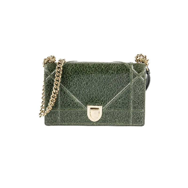 Christian Dior Medium Diorama Green Bag