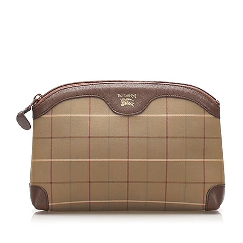 Burberry Canvas Clutch Bag (SHG-11584)