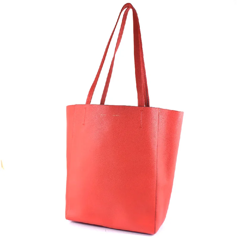 CELINE Tote Bag 175543 YNF 27SX Calfskin Red With porch Hippo phantom Women Used