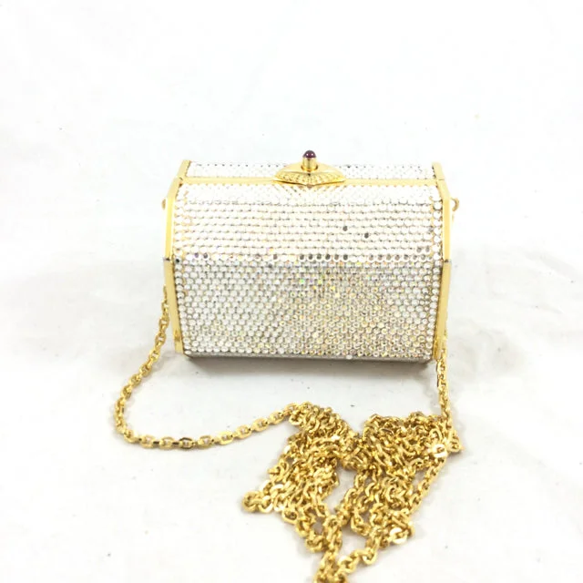 Judith Leiber Crystal Micro Bag