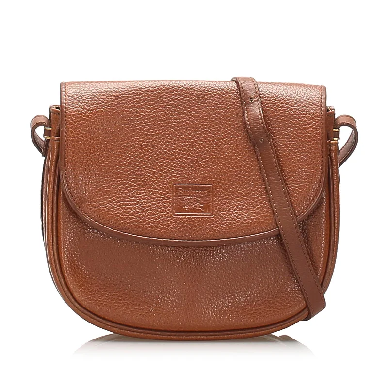 Burberry Leather Crossbody Bag (SHG-11440)