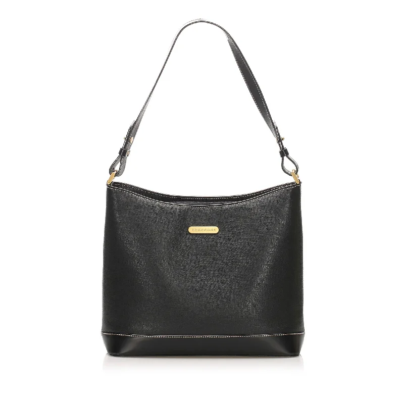 Burberry Leather Shoulder Bag (SHG-12045)