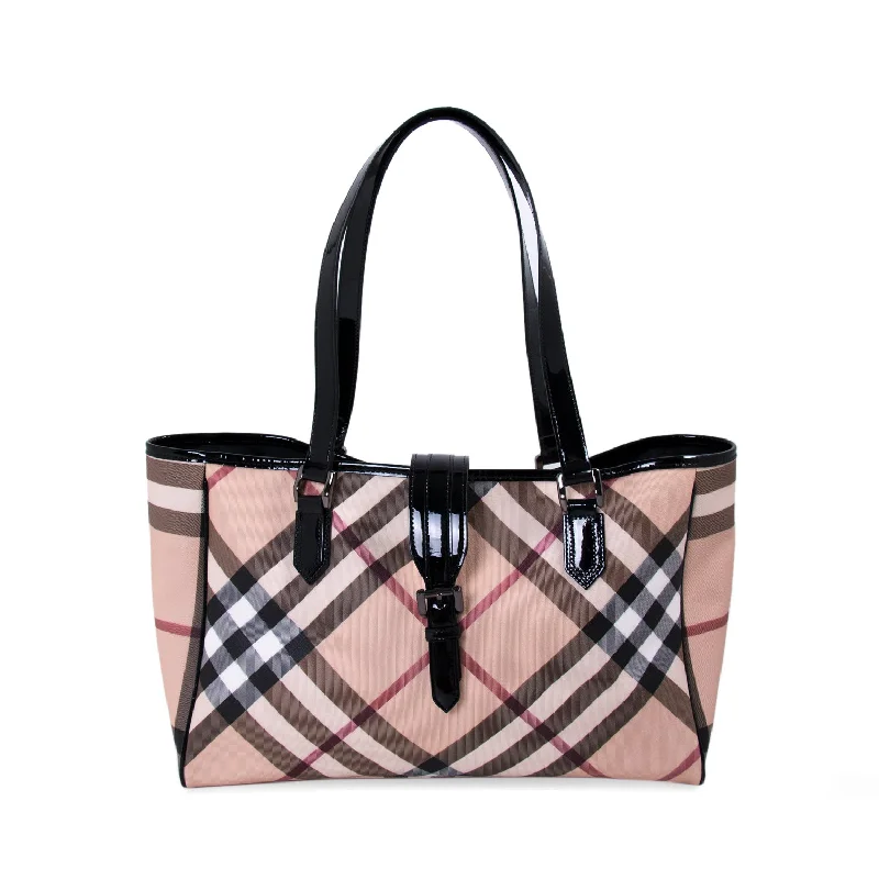 Burberry Super Nova Check Tote