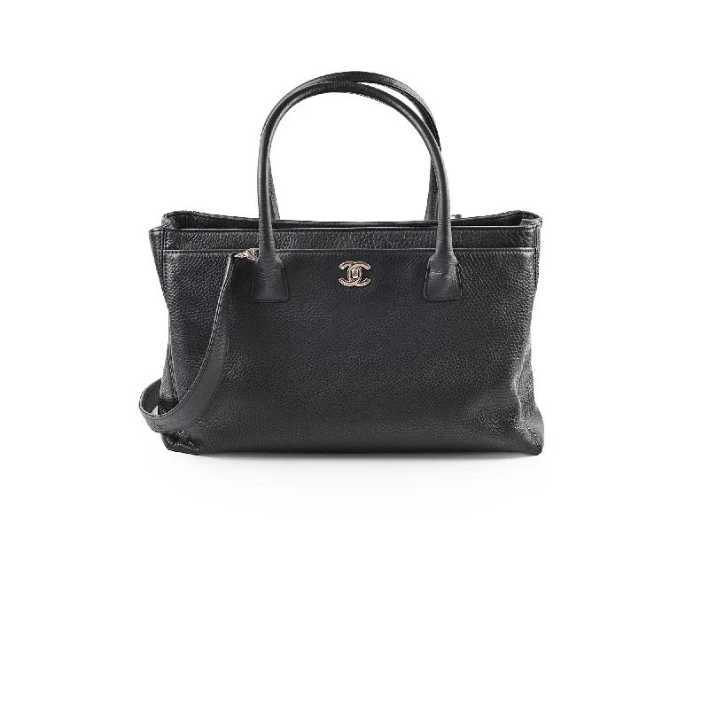 Chanel Executive Cerf Tote Black