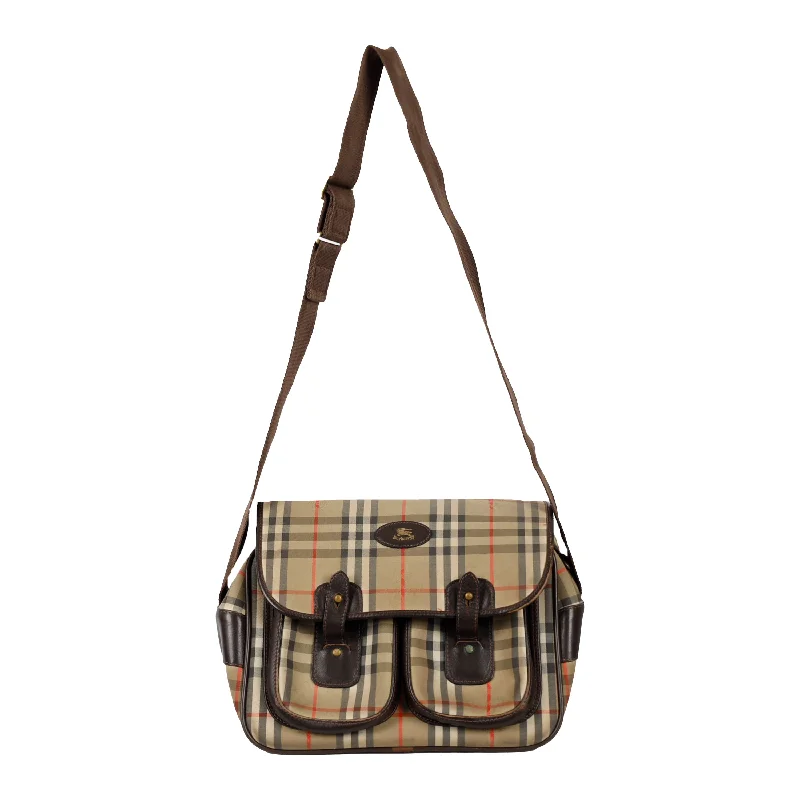 BURBERRY Burberry Logo Messenger Bag