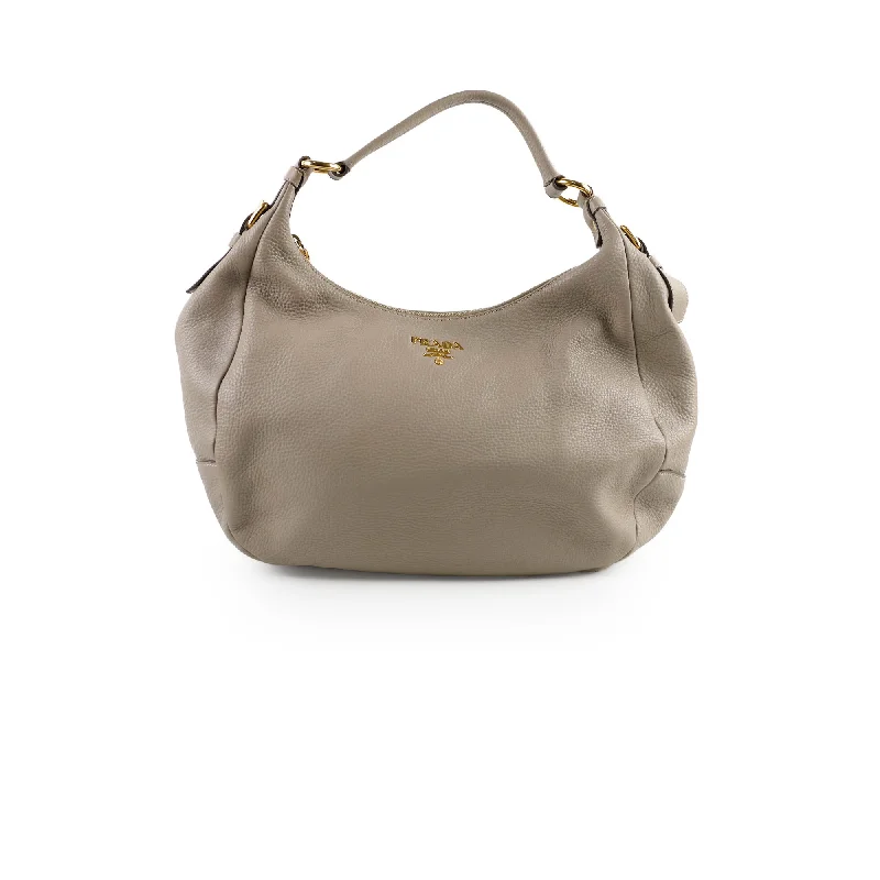 Prada Grey Shoulder Bag