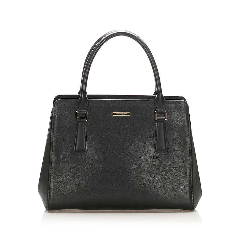 Burberry Leather Handbag (SHG-15429)