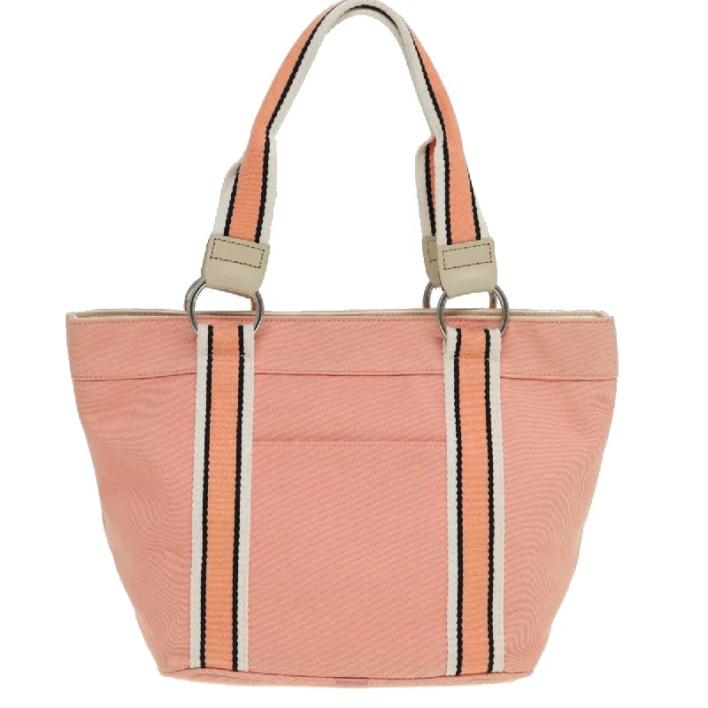 BURBERRY Blue Label Tote Bag Canvas Pink  ti1889