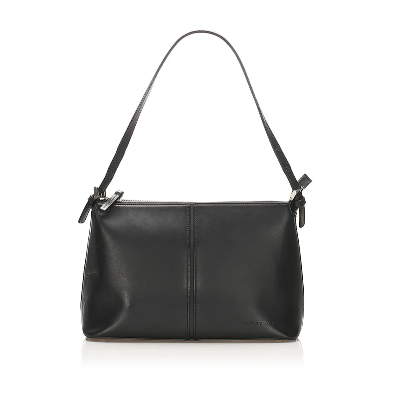 Burberry Leather Shoulder Bag (SHG-15428)